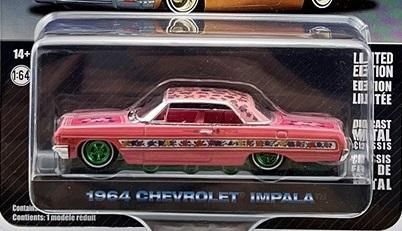 グリーンライト CALIFORNIA LOWRIDERS 1/64 1964 シボレー