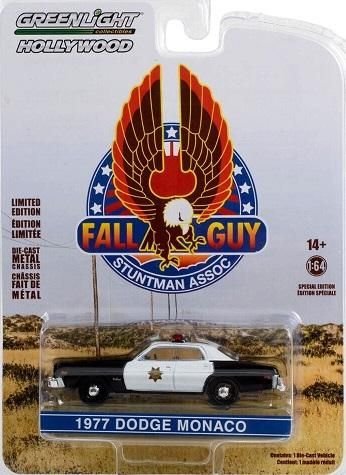 グリーンライト HOLLYWOOD 1/64 1977 ダッジ モナコ COUNTY SHERIFF