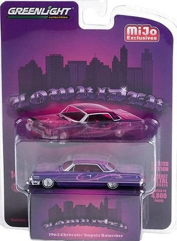 グリーンライト Mijo 1/64 1963 シボレー インパラ SS 