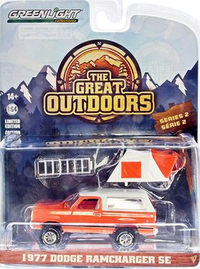 グリーンライト GREAT OUTDOORS 1/64 1977 ダッジ ラムチャージャー SE ノーブルホビーズ  アメ車ミニカー＆US雑貨の通販ショップ