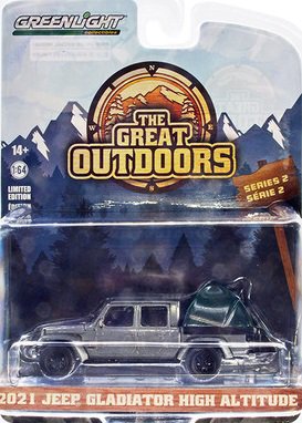 グリーンライト GREAT OUTDOORS 1/64 2021 JEEP グラディエーター ハイアルティチュード ノーブルホビーズ　 アメ車ミニカー＆US雑貨の通販ショップ