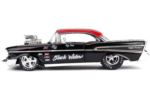 ビッグタイムマッスル - 1957 シボレーベルエア(ベージュ) ビッグタイムマッスル - 1957 シボレーベルエア(ベージュ