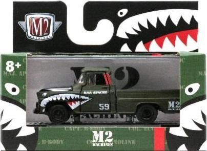 M2マシーン SHARK MOUTH COLLECTON 1/64 1959 シボレー アパッチ DE LUXE フリートサイド ノーブルホビーズ  アメ車ミニカー＆US雑貨の通販ショップ