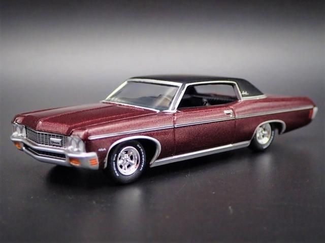 オートワールド 1/64 1970 シボレー インパラ - Black Cherry オートワールド 1/64 1970 シボレー インパラ - Black Cherry
