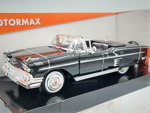 モーターマックス 1/24 1958 シボレー インパラ コンバーチブル