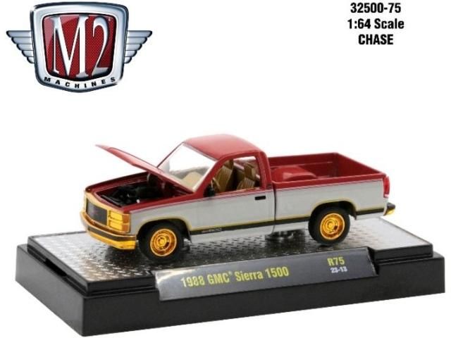 M2マシーン ウォルマート限定　1988 GMC シエラ 1500 4X4 M2 MACHINES 1988 GMC SIERRA 1500 CUSTOM HOBBY EXCLUSIVE 2024