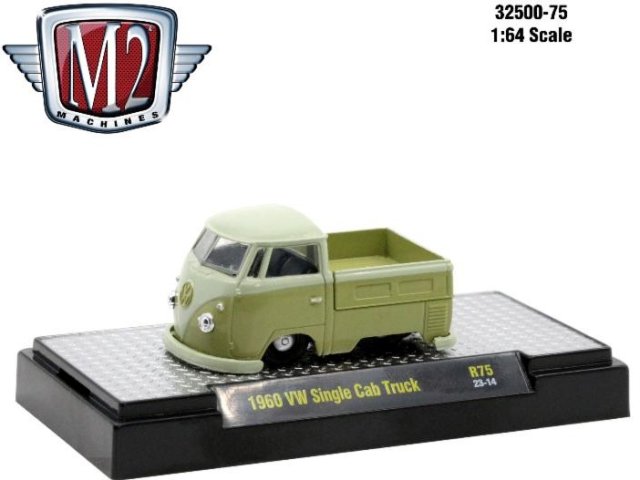 M2マシーン AUTO-TRUCKS 1/64 1960 VW シングル キャブ トラック ノーブルホビーズ　アメ車ミニカー＆US雑貨の通販ショップ