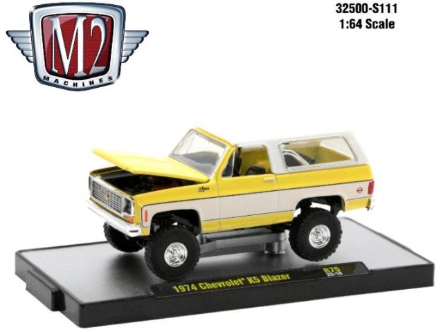 M2マシーン AUTO-TRUCKS 1/64 1974 シボレー K5 ブレイザー ノーブルホビーズ　アメ車ミニカー＆US雑貨の通販ショップ