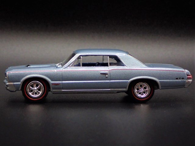 ジョニーライトニング MUSCLE CARS U.S.A. 1/64 1965 ポンティアック GTO ブルーミストスレート ノーブルホビーズ  アメ車ミニカー＆US雑貨の通販ショップ