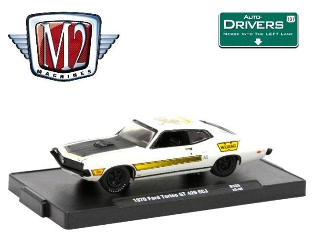 M2マシーン AUTO-DRIVERS 1/64 1970 フォード トリノ GT 429 SCJ