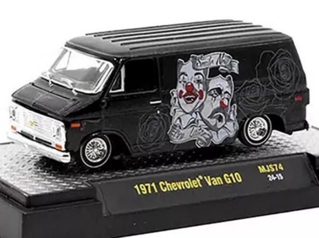 一番の Mijo M2マシーン Exclusive G10 バン シボレー 1971 1/64 乗用車