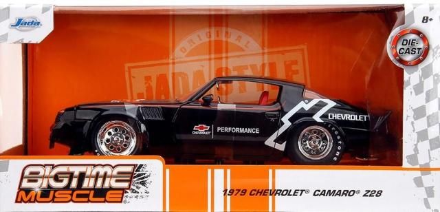 1979 Chevrolet Camaro Z28 Police Black and White Highway