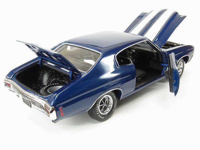 フランクリンミント 1/24 1970 シボレー シェベル 454 SS ブルー / ホワイト ストライプ ノーブルホビーズ  アメ車ミニカー＆US雑貨の通販ショップ