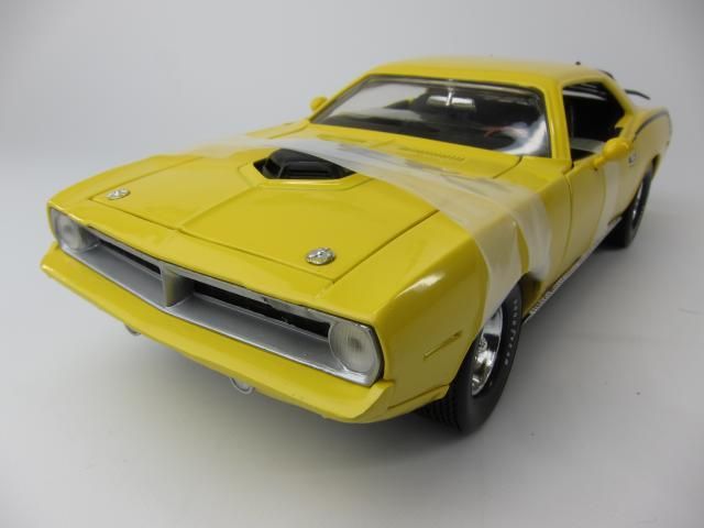 Ertl Plymouth Aar Cuda Mopar Miescuela