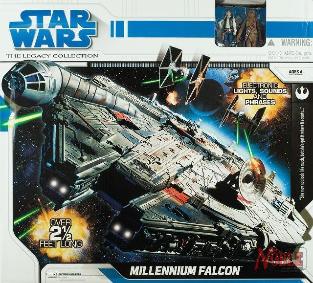 SW87591 HASBRO ハズブロ THE LEGACY COLLECTION STAR WARS スターウォーズ MILLENNIUM  FALCON ミレニアム ファルコン アメ車ミニカー＆US雑貨の通販ショップ ノーブルホビーズ