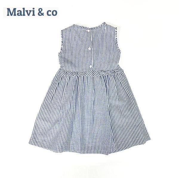 malvi&co ストライプワンピース 3Y ワンピース