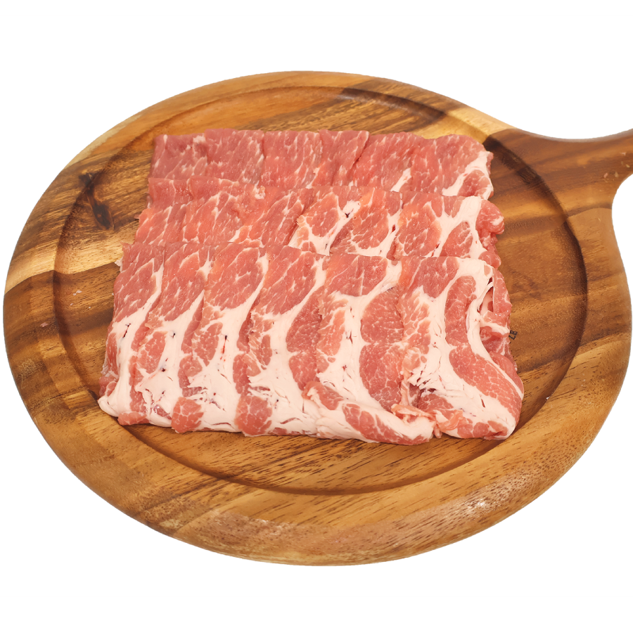 豚肩ロースしゃぶしゃぶ写真