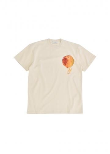 <img class='new_mark_img1' src='https://img.shop-pro.jp/img/new/icons20.gif' style='border:none;display:inline;margin:0px;padding:0px;width:auto;' />JW  L21A-JWA-TS06P "Printed Peach Log T-Shirt" OFF WHITE
