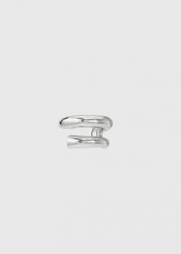 å L25S-CHA-ER02M"CUFF BISEAU"SILVER