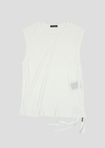  ɥ᥹ơ L25S-ANN-TT09P"BIBA SLEEVELESS TOP" WHITE