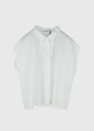 ꥹƥ󥻥 ɥ Υ L25S-KRS-SH01S "Cotton Stretch S/S Shirt  "WHITE