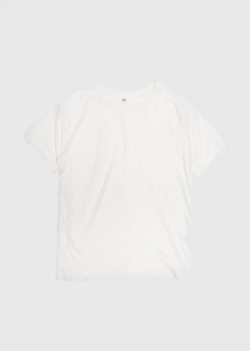 ١ L25S-BAS-TS11M "TEE SHIRT Bamboo Lyocell" White