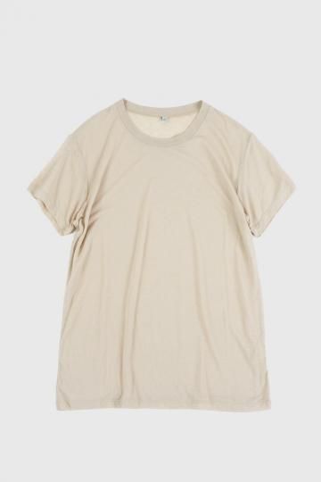 ١ L25S-BAS-TS11M "TEE SHIRT Bamboo Lyocell" Nude
