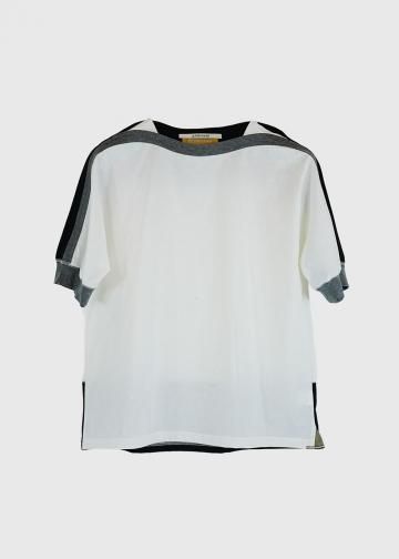 <img class='new_mark_img1' src='https://img.shop-pro.jp/img/new/icons8.gif' style='border:none;display:inline;margin:0px;padding:0px;width:auto;' />󥹥ʥ M25-ANS-CS04 |AN25SS21 Cotton Switched T-Shirt WHITE