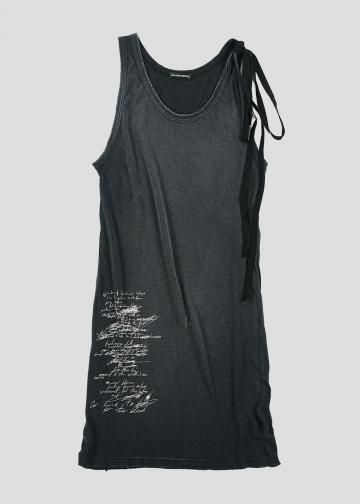  ɥ᥹ơ L25S-ANN-TT05M "SEVA STSANDARD TANK TOP" BLACK