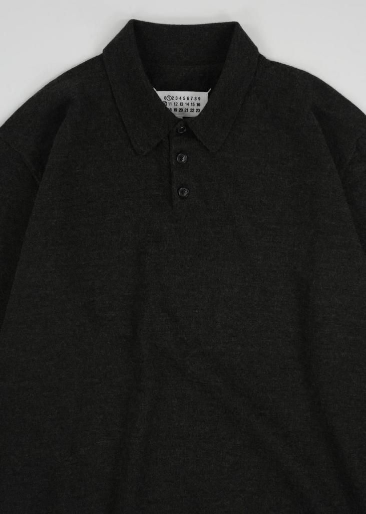 エルボーパッチ ニットポロ|メゾンマルジェラ - 16AOUT COMPLEX 南青山