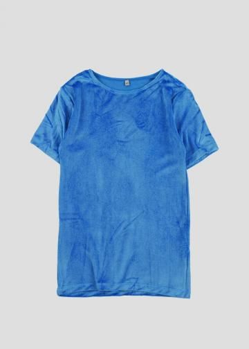 新品BASERANGE ベースレンジ　MISSISSIPPI BODY ブルー レディース】RIM RAGLAN SWEATSHIRT | Baserange(ベースレンジ