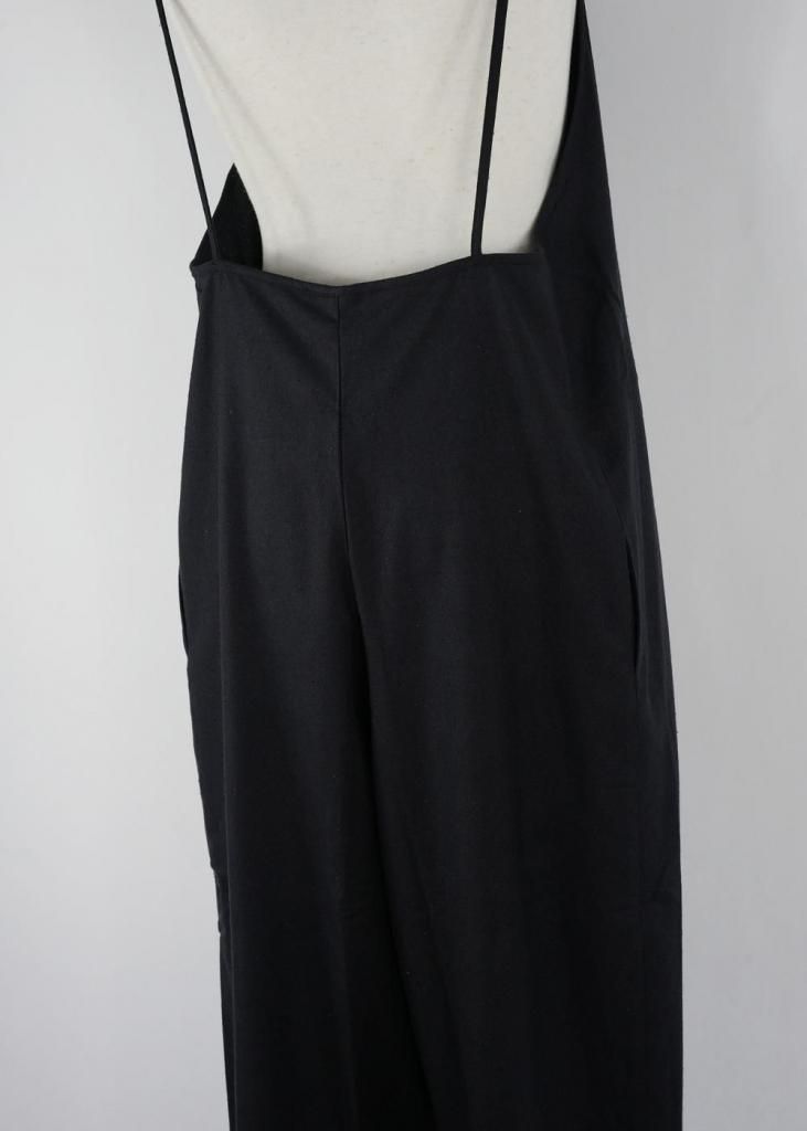 【定価25,300円】BASERANGE / YUMI JUMPSUIT Yumi Jumpsuit in Black | Wild silk | en | Baserange