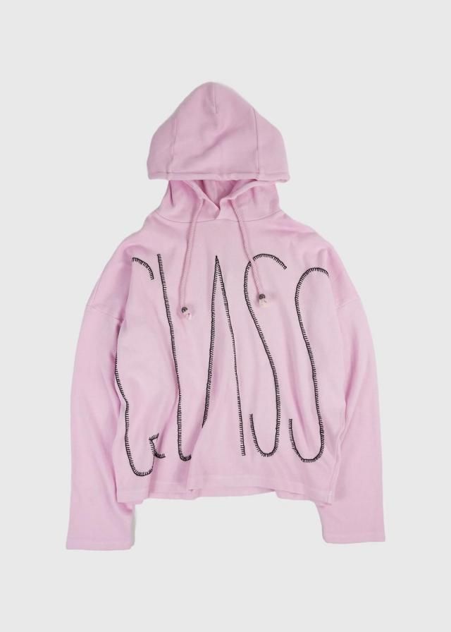 Girls² 24karats ZIP HOODIE ピンク　Lサイズ セール】X-girl x Russell CROPPED ZIP UP HOODIE（パーカー