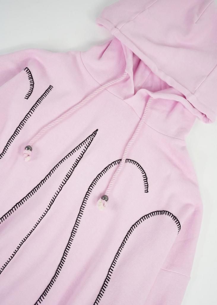 グラス サイプレス | Global Hoodie PINK - 16AOUT COMPLEX