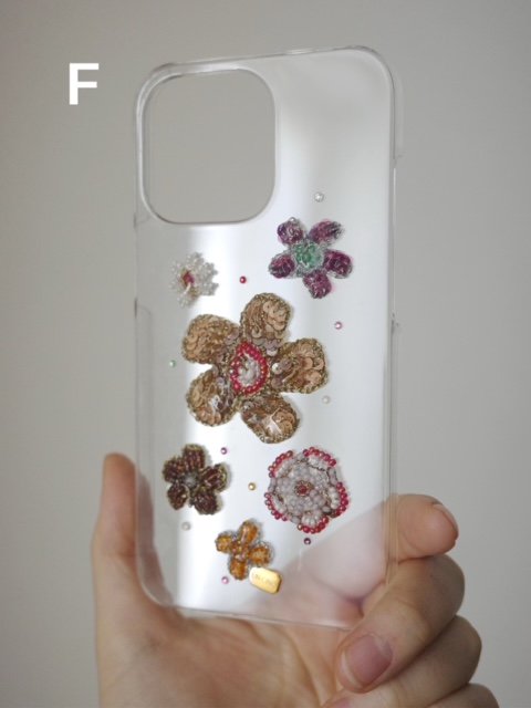 【Regular item】Bijou deco case - iPhone 13 pro - - La boutique Uncinq