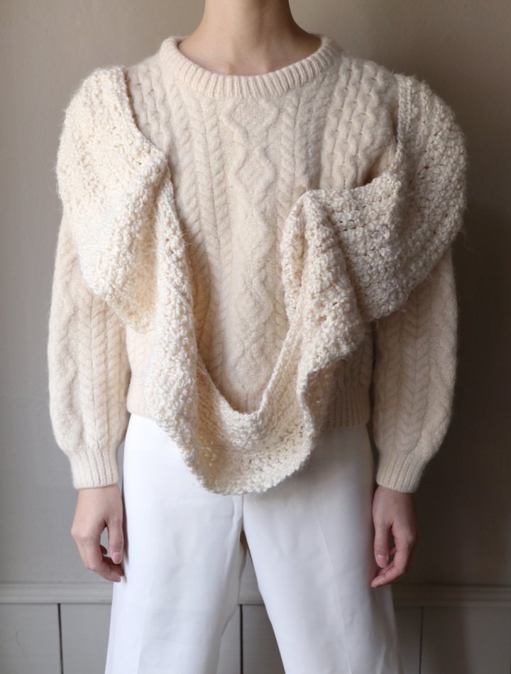 Vintage Decoration Knit - La boutique Uncinq