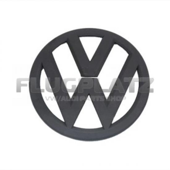 VWエンブレム フロント (マットブラック) /ゴルフ7 - PPCARS -ピーピーカーズ- VW/AUDI PARTS SHOP