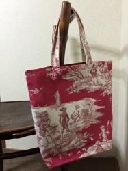 ハンドメイド トワルドジュイ トートバッグ Atelierkstyle ハンドメイド トワルドジュイ トートバッグ Atelierkstyle