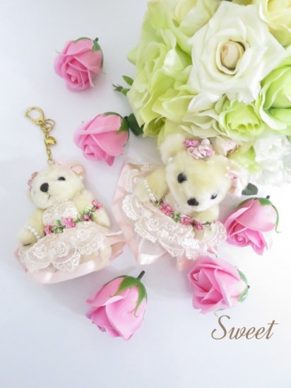 ラブリーくまちゃんキーホルダー - セレクトSHOP Sweet