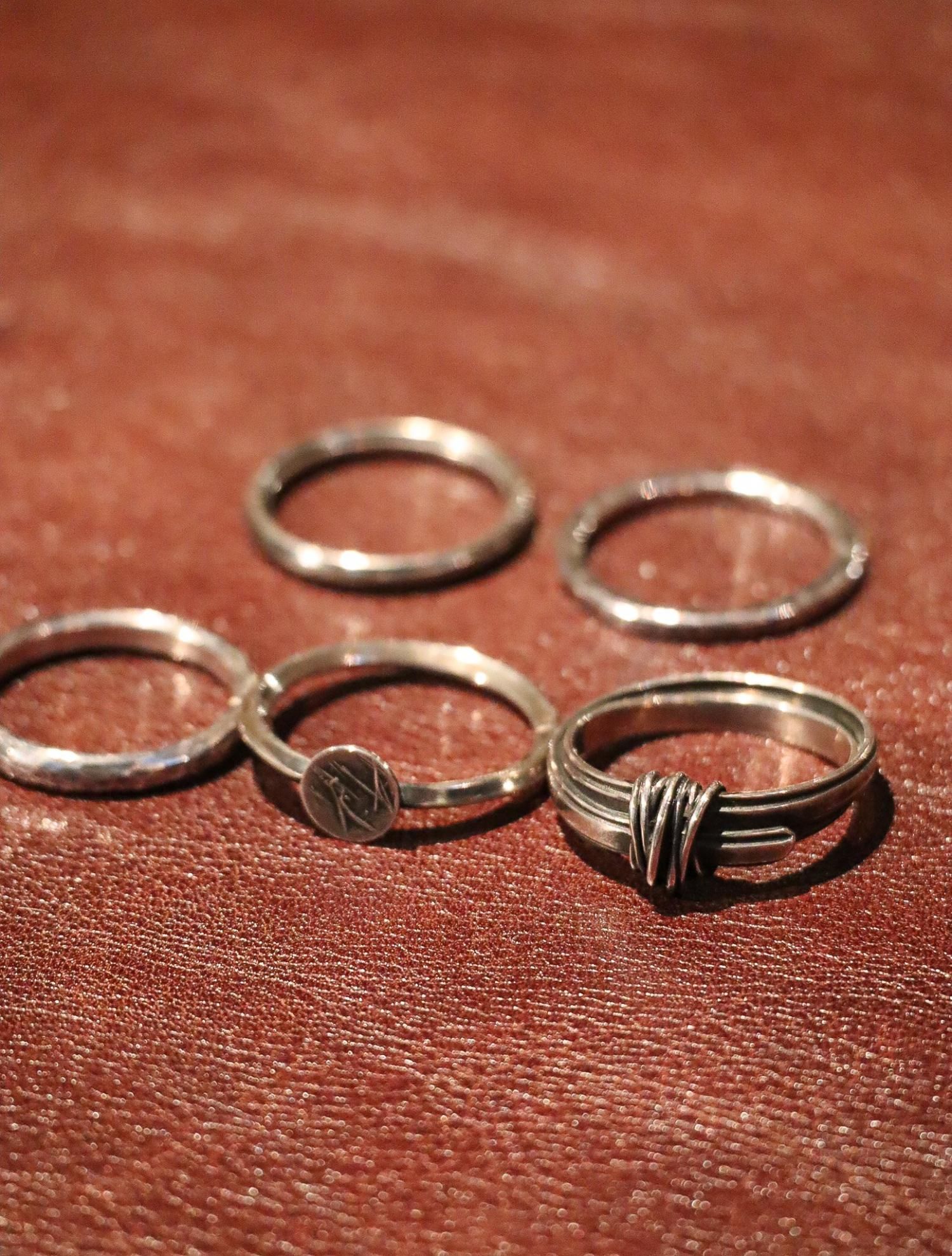 WERKSTATT:MÜNCHEN ワークスタットミュンヘンバングル ring folded / WERKSTATT:MUNCHEN(ワークスタットミュンヘン