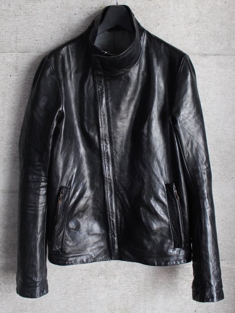 HIGH NECK LEATHER JACKET / CAROL CHRISTIAN POELL (キャロルクリスチャンポエル) 神戸 SHELTER2