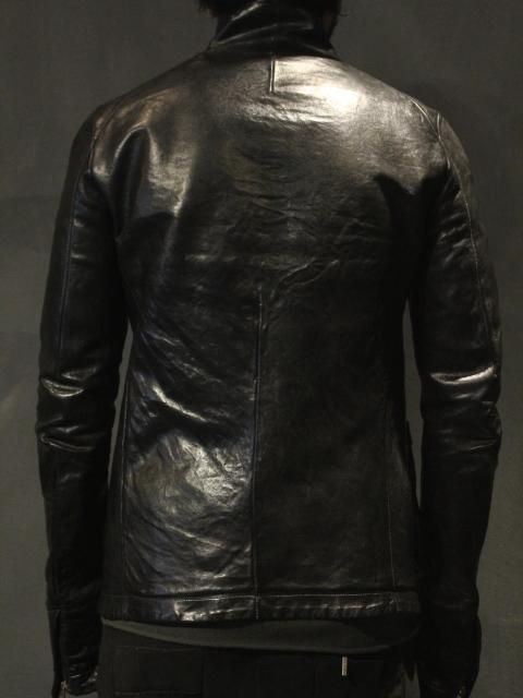 HIGH NECK LEATHER JACKET / CAROL CHRISTIAN POELL (キャロル