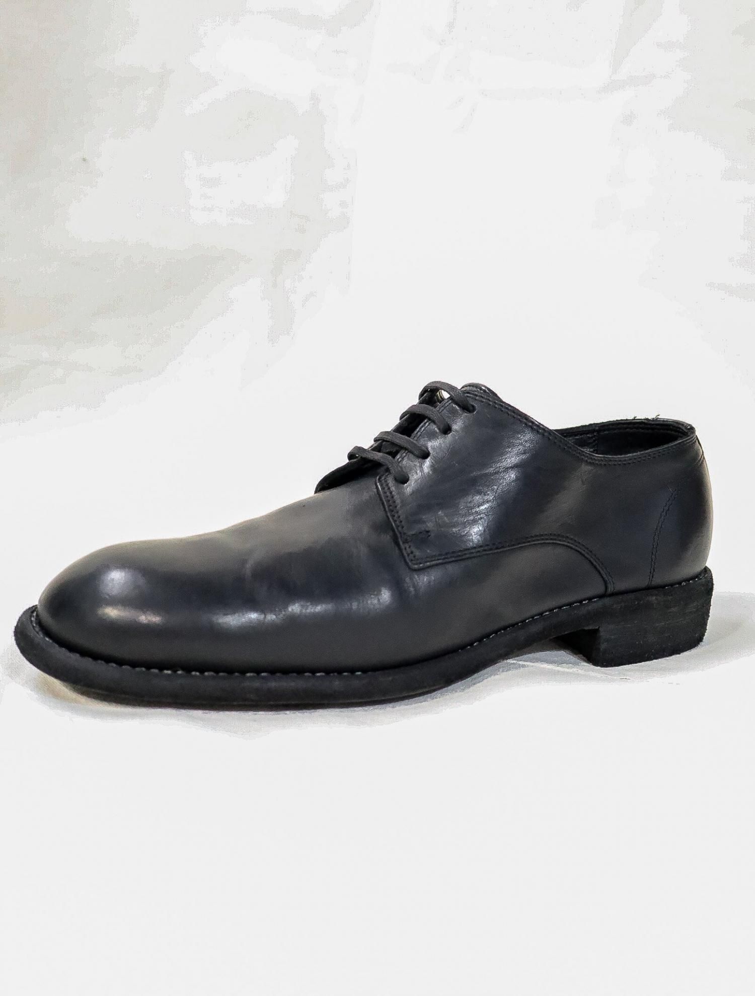 CLASSIC DERBY 992 BLACK / GUIDI クラシックダービーシューズ 短靴 神戸 SHELTER2