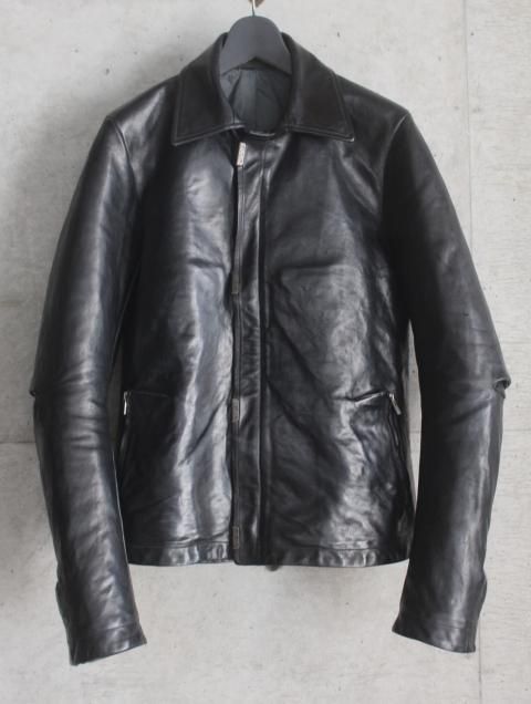 SCARSTITCHED LEATHER JACKET / CAROL CHRISTIAN POELL SCARSTITCHED LEATHER JACKET / CAROL CHRISTIAN POELL