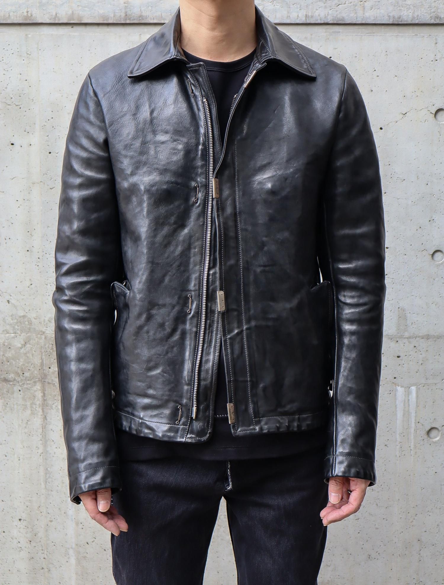 SCARSTITCHED LEATHER JACKET / CAROL CHRISTIAN POELL SCARSTITCHED LEATHER JACKET / CAROL CHRISTIAN POELL
