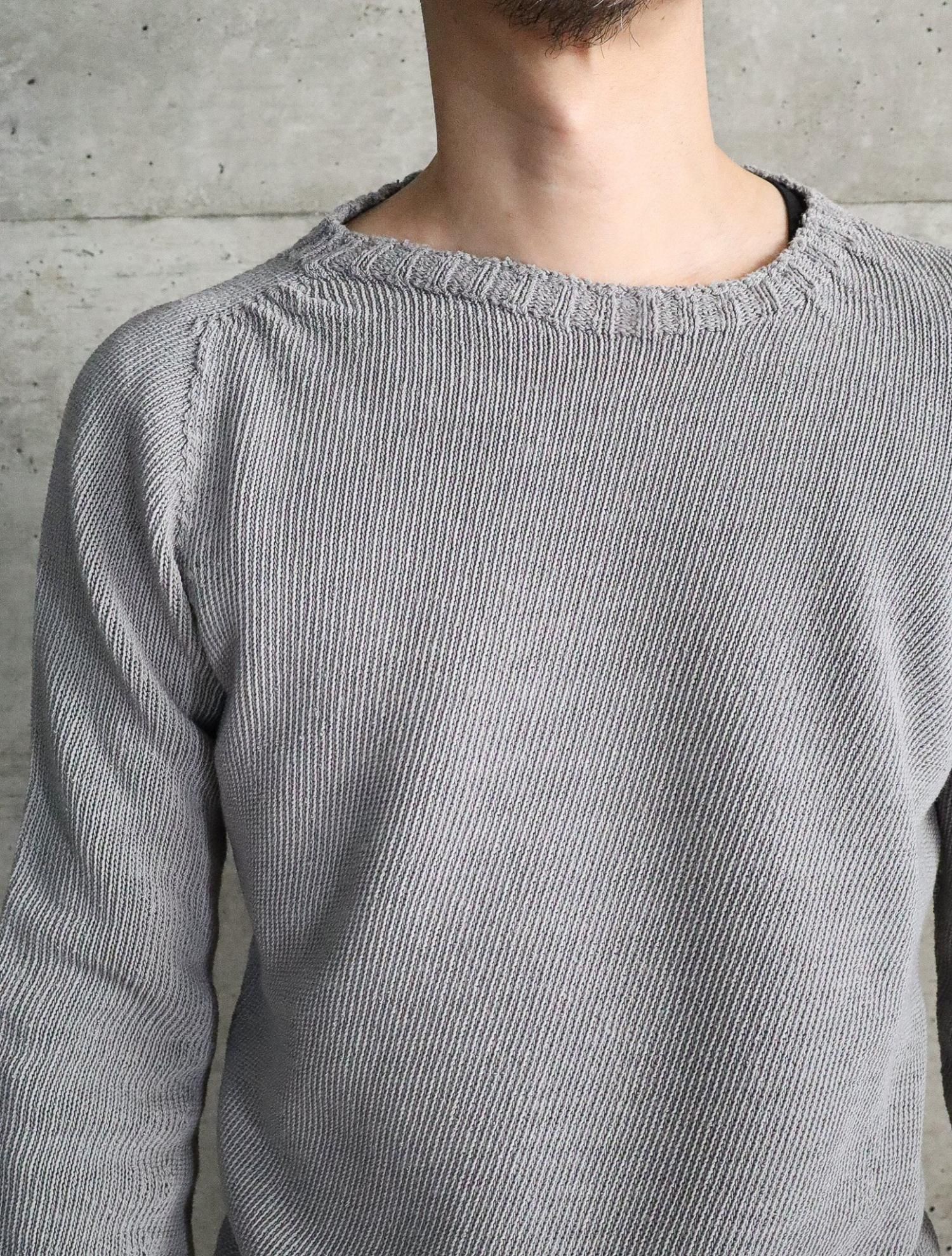 SEAMLESS LONG SLEEVE ROUND NECK SWEATER / CAROL CHRISTIAN POELL  (キャロルクリスチャンポエル)