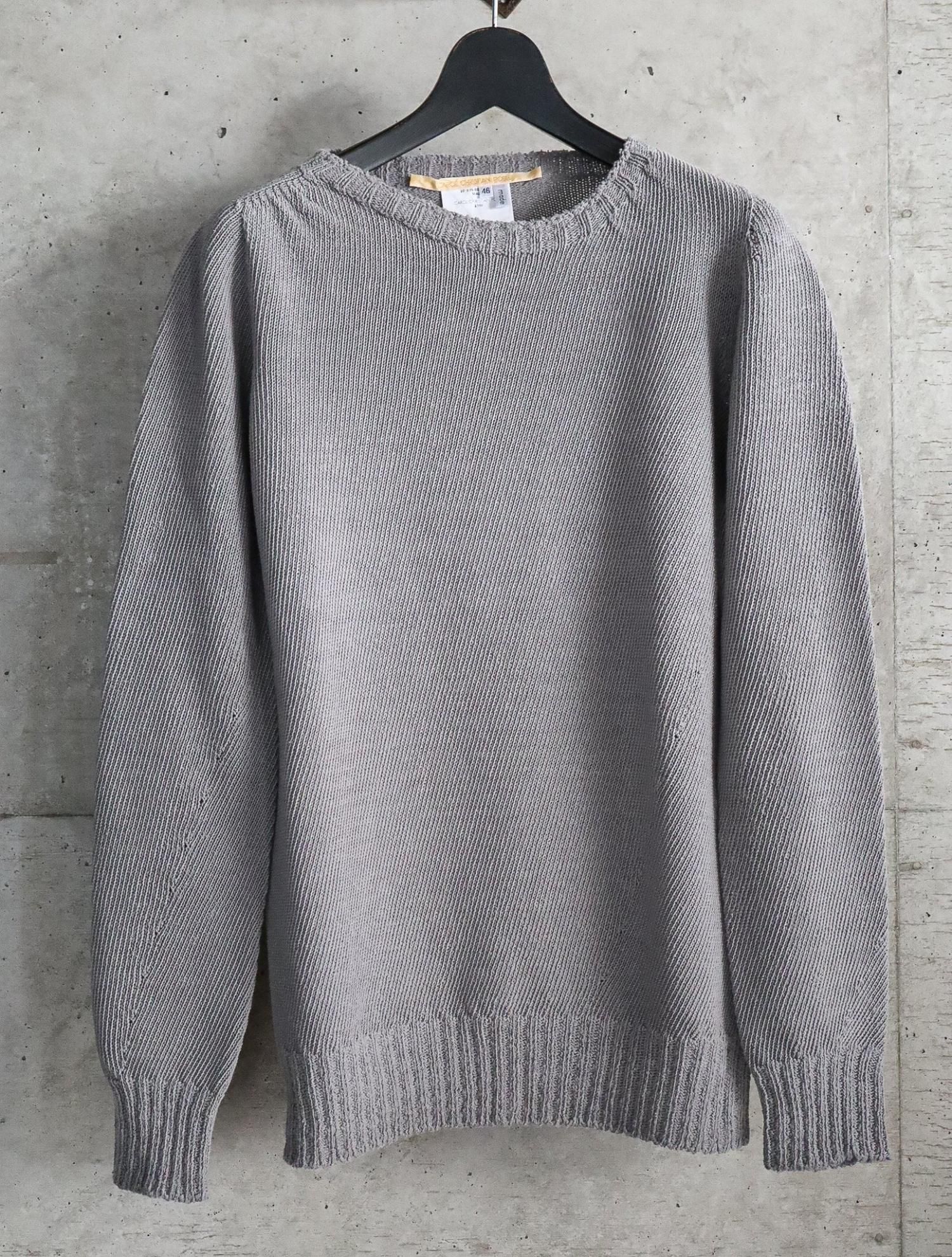 SEAMLESS LONG SLEEVE ROUND NECK SWEATER / CAROL CHRISTIAN POELL  (キャロルクリスチャンポエル)