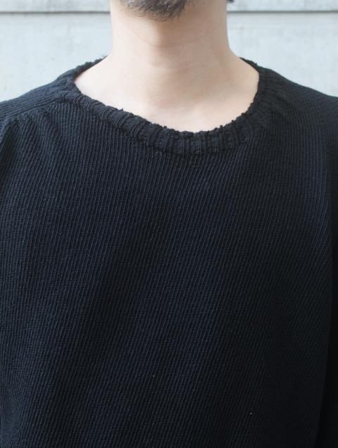 SEAMLESS LONG SLEEVE ROUND NECK SWEATER / CAROL CHRISTIAN SEAMLESS LONG SLEEVE ROUND NECK SWEATER / CAROL CHRISTIAN