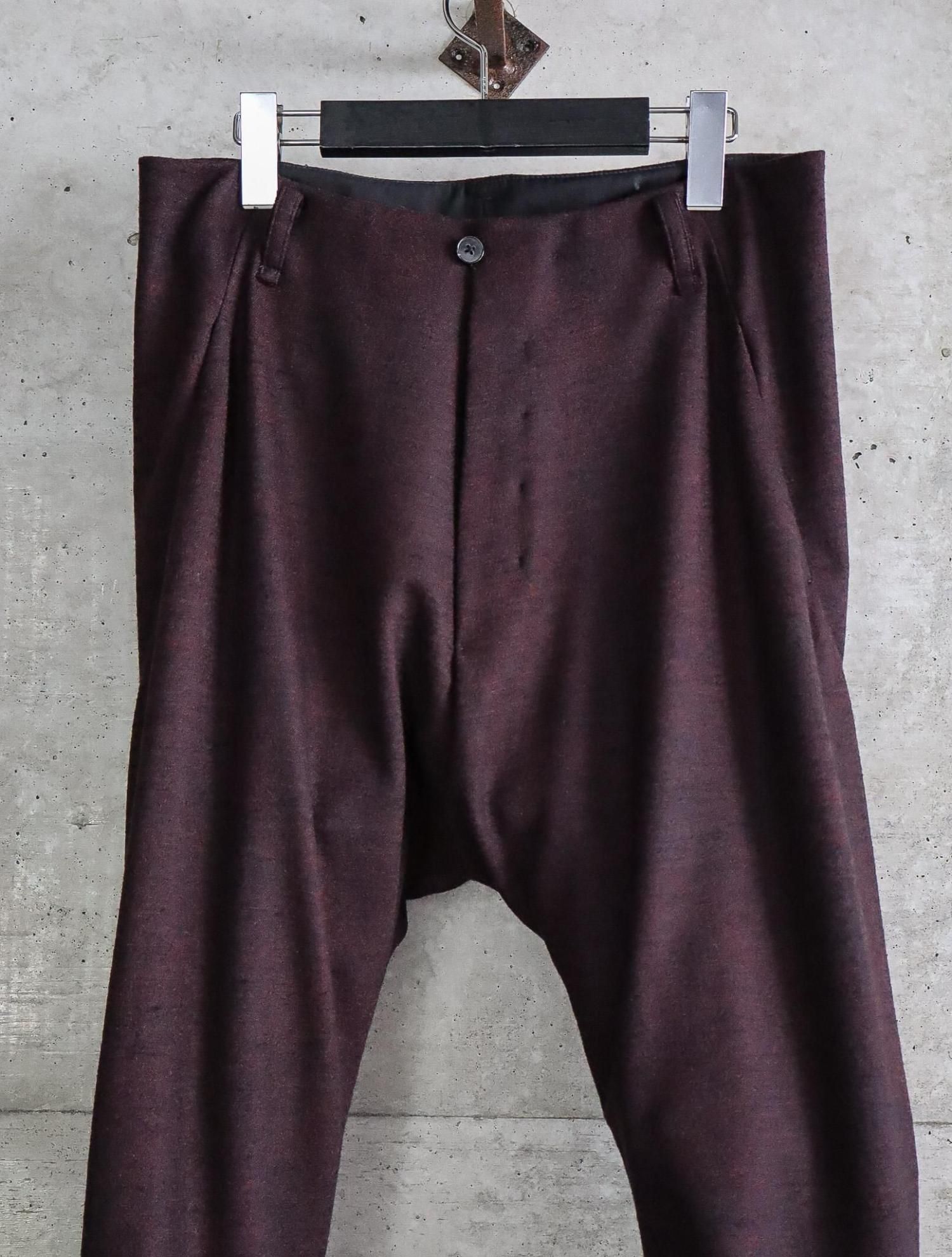 LOW CROTCH 2 POCKET PANTS / m.a+ (エムエークロス) 神戸 SHELTER2
