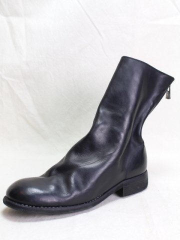 BACK ZIP MID BOOTS 